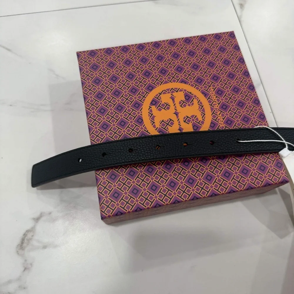 Tory Burch 1” Miller Reversible Belt Women’s Size Small